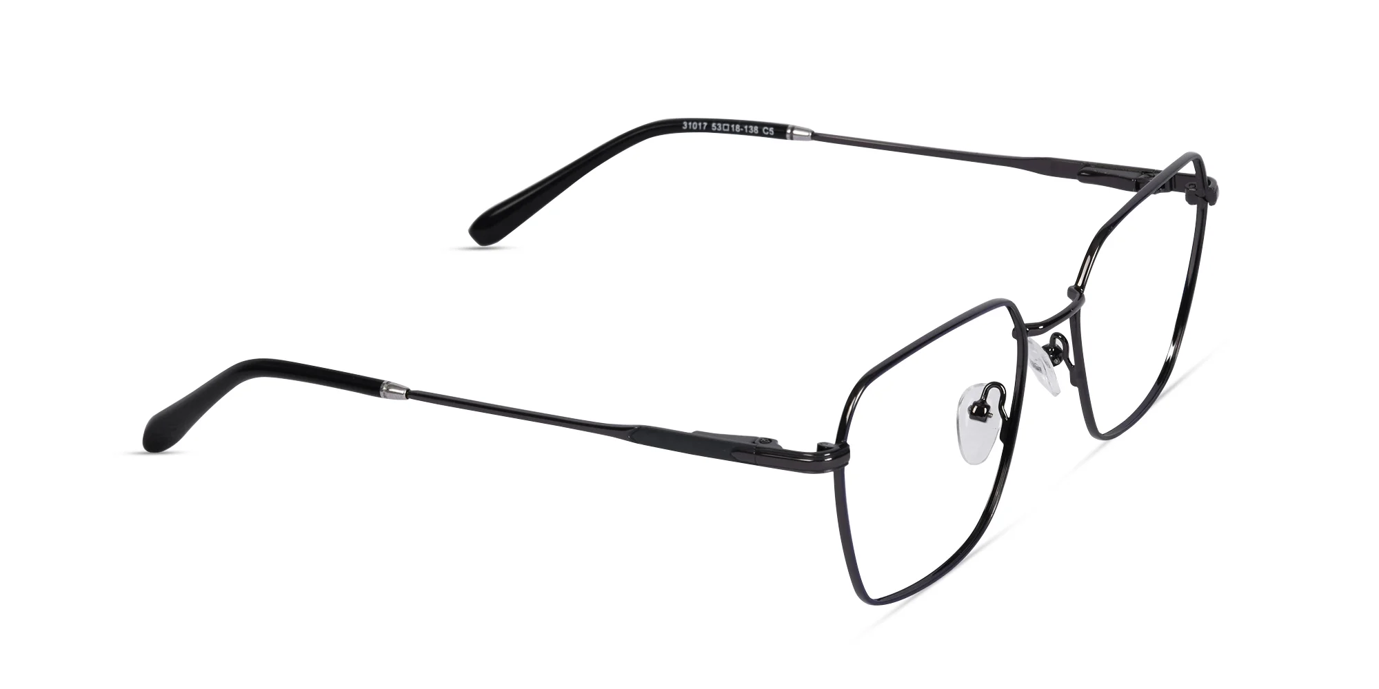 Blue Geometric Glasses-2