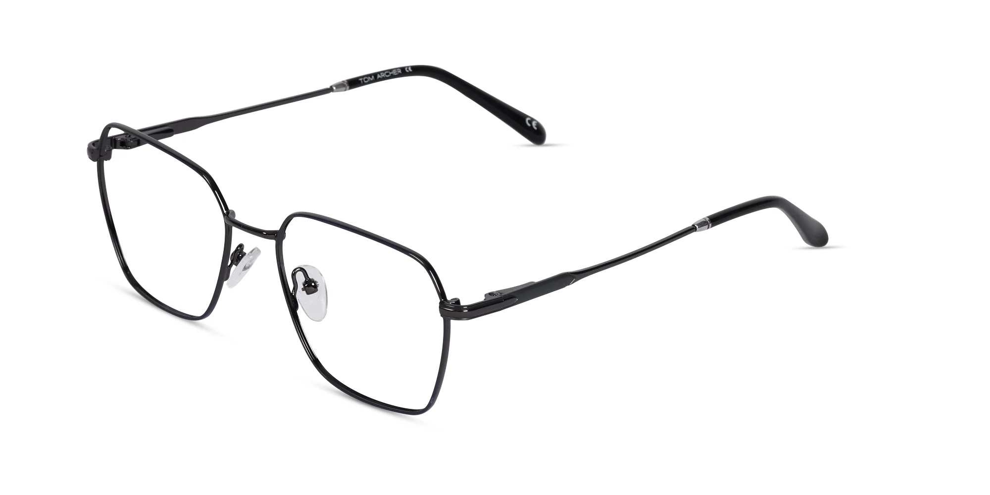 Blue Geometric Glasses-3