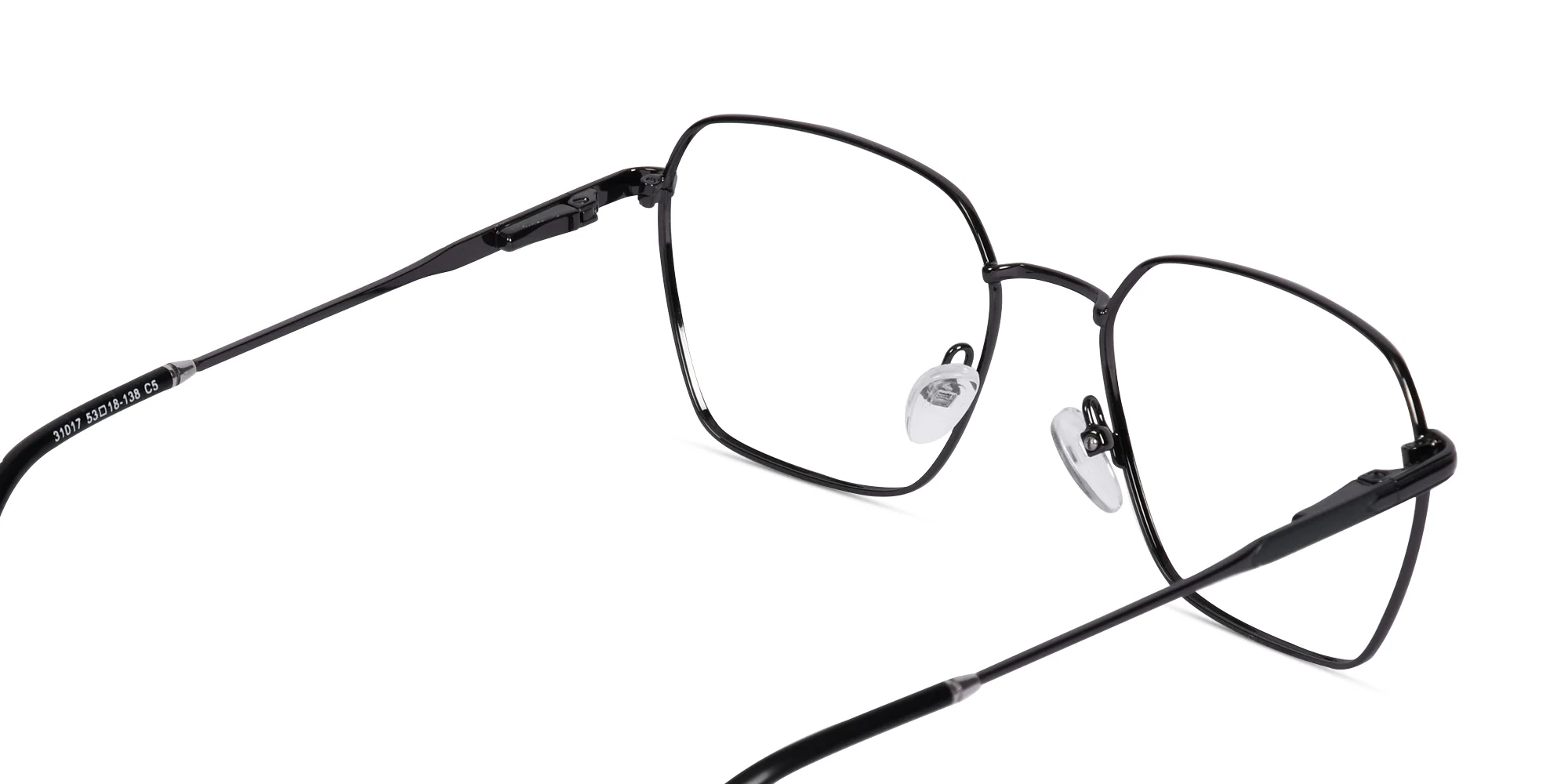 Blue Geometric Glasses-5