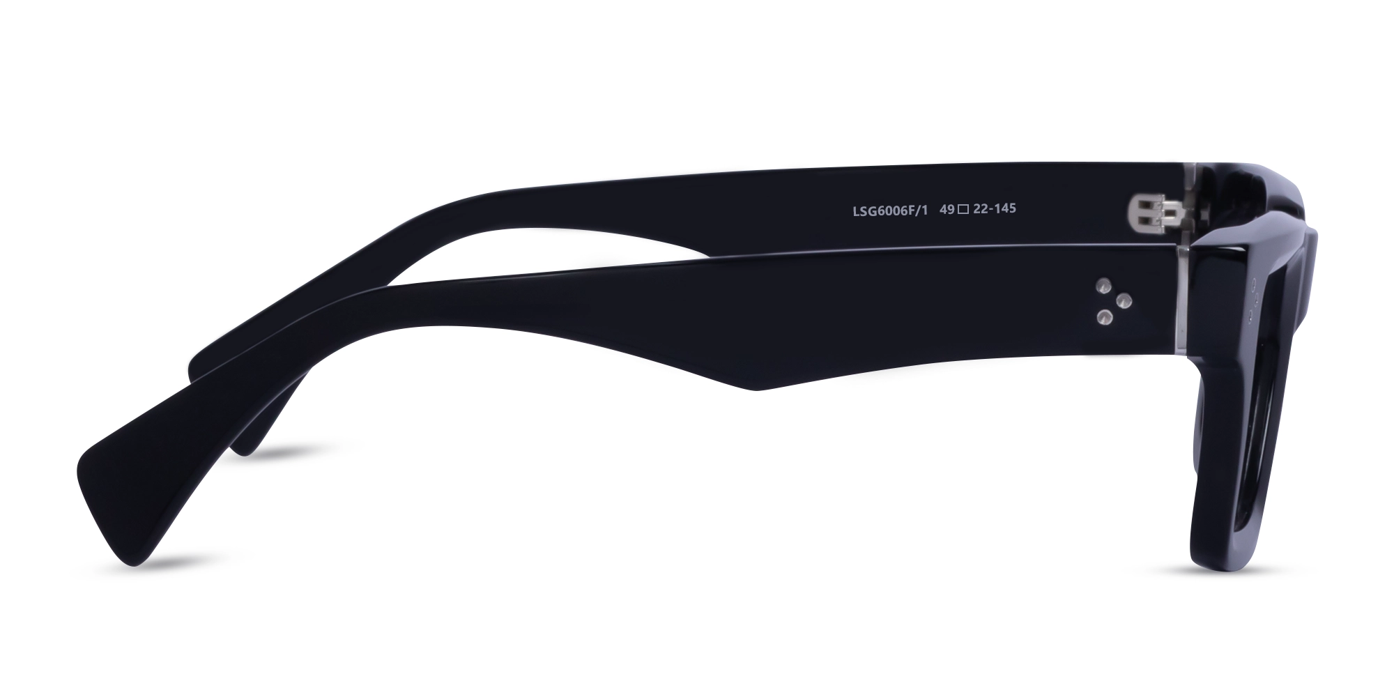 Black Thick Frame Square Glasses