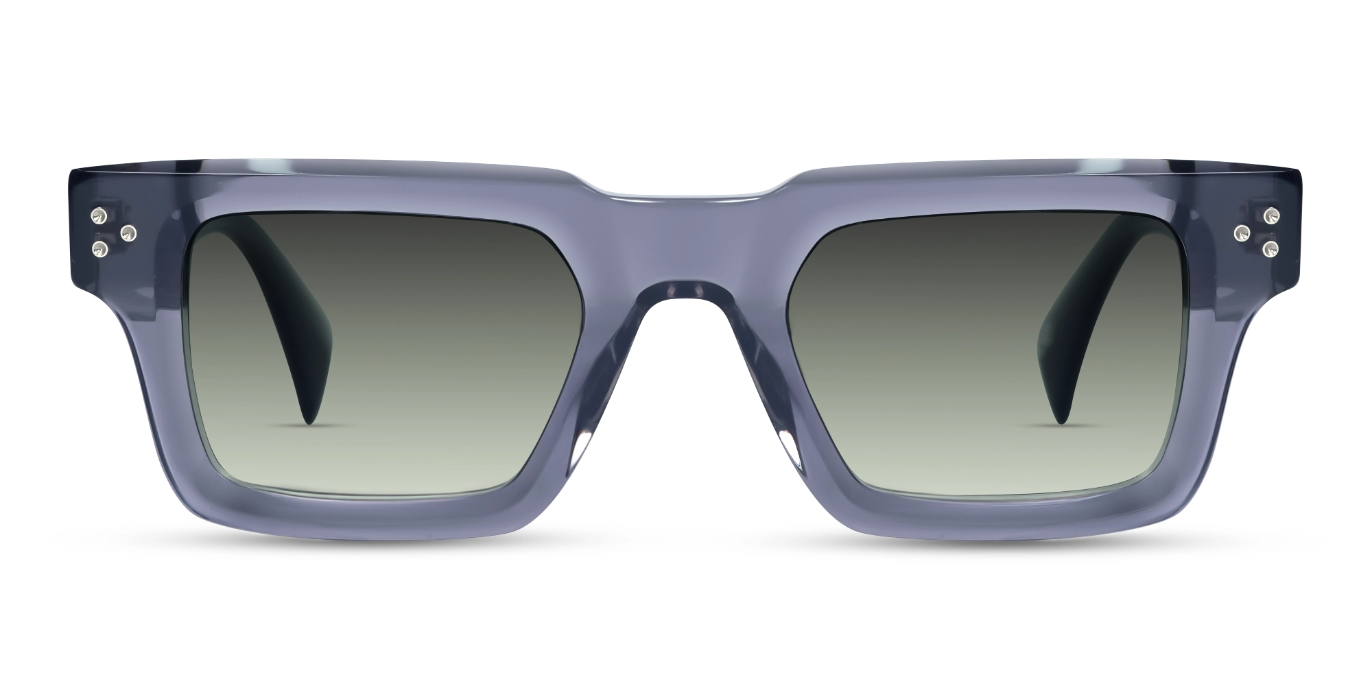 Crystal Slate Grey Square Full Rim Sunglasses 1 Crystal Slate Grey Square Full Rim Sunglasses 1