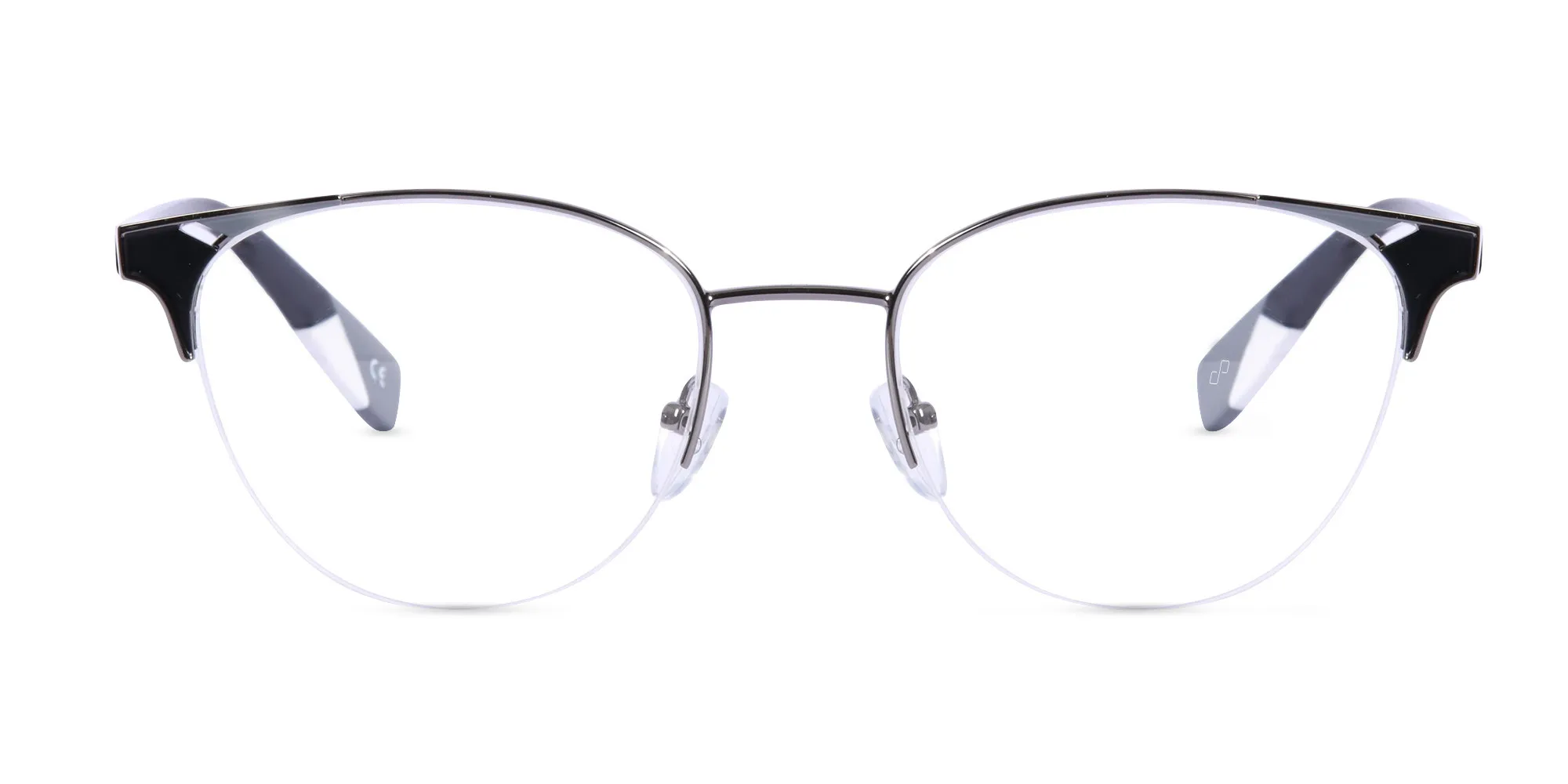 Half Rim Metal Glasses-2