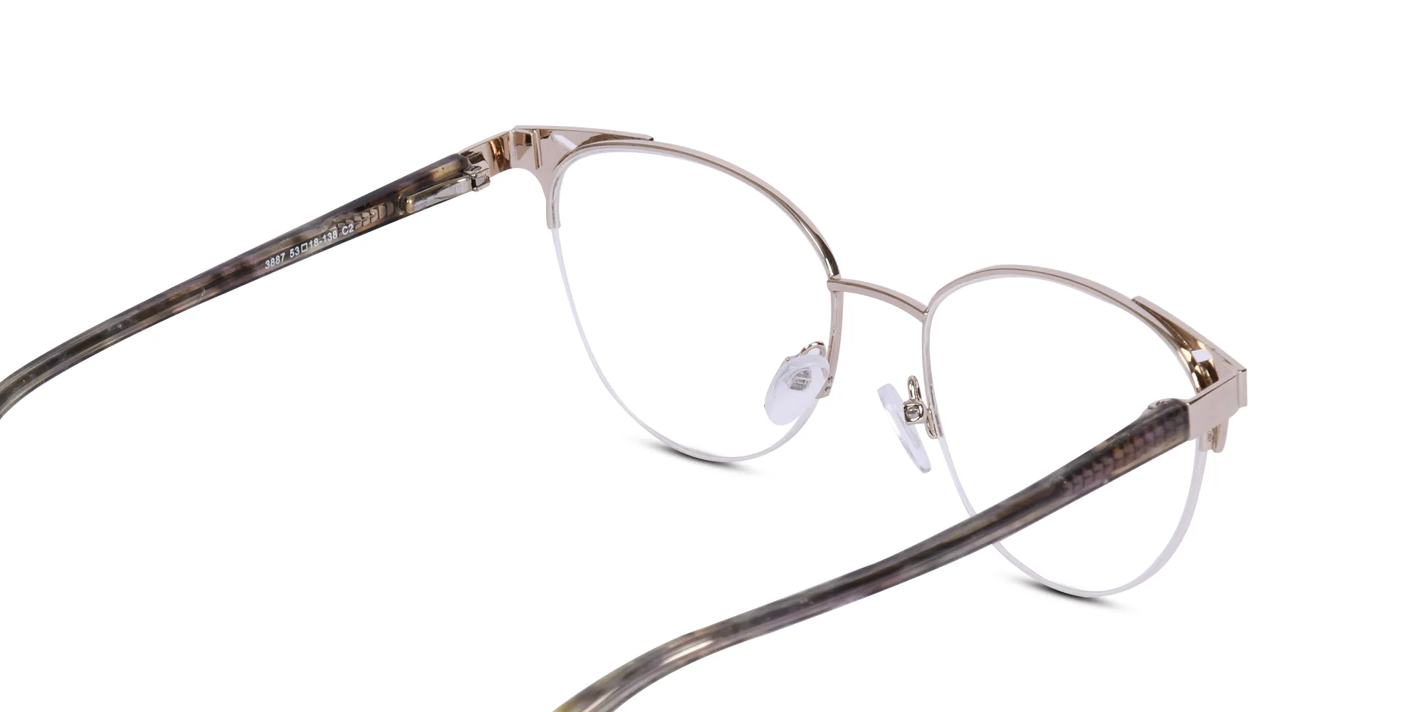 Half Rim Women's Glasses-2