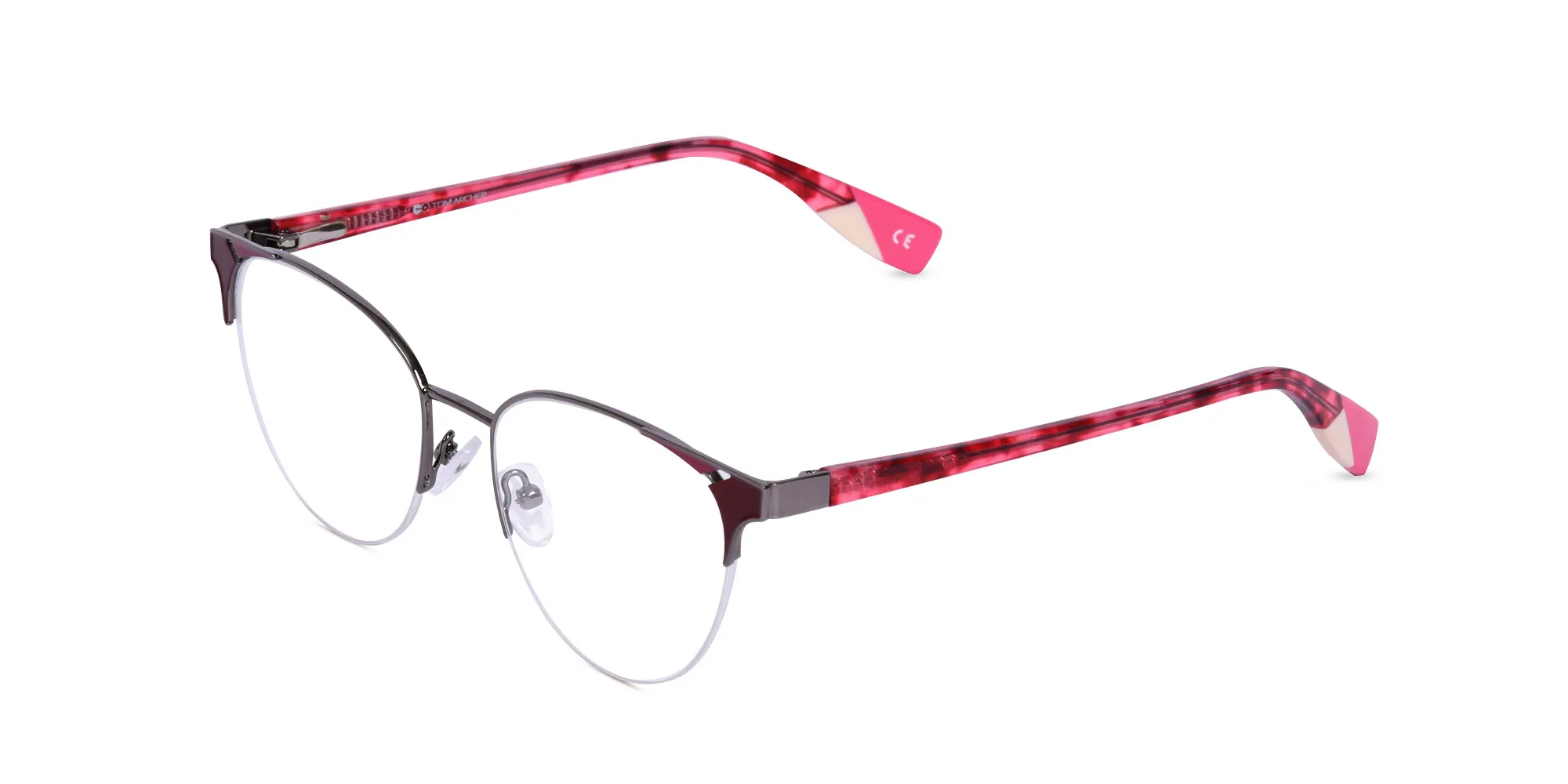 Women's Half Rim Eyeglasses-2