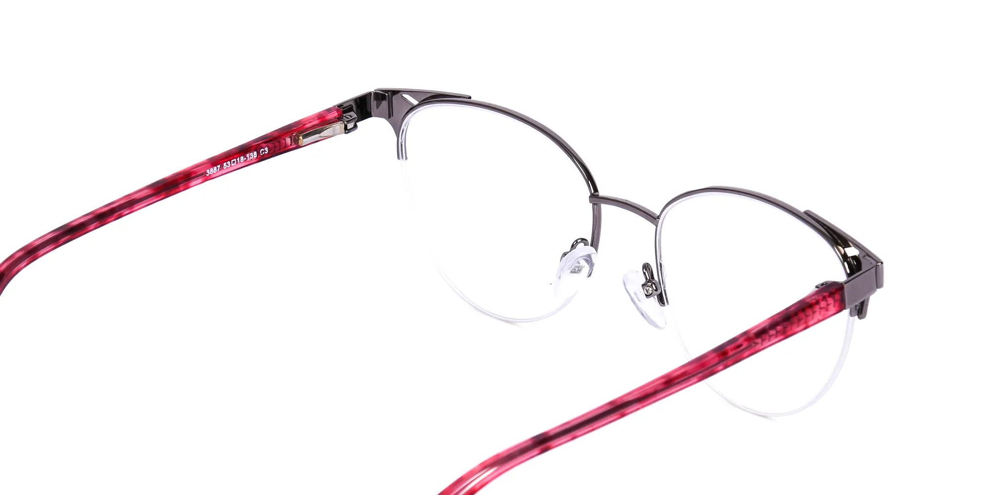 Women's Half Rim Eyeglasses-2