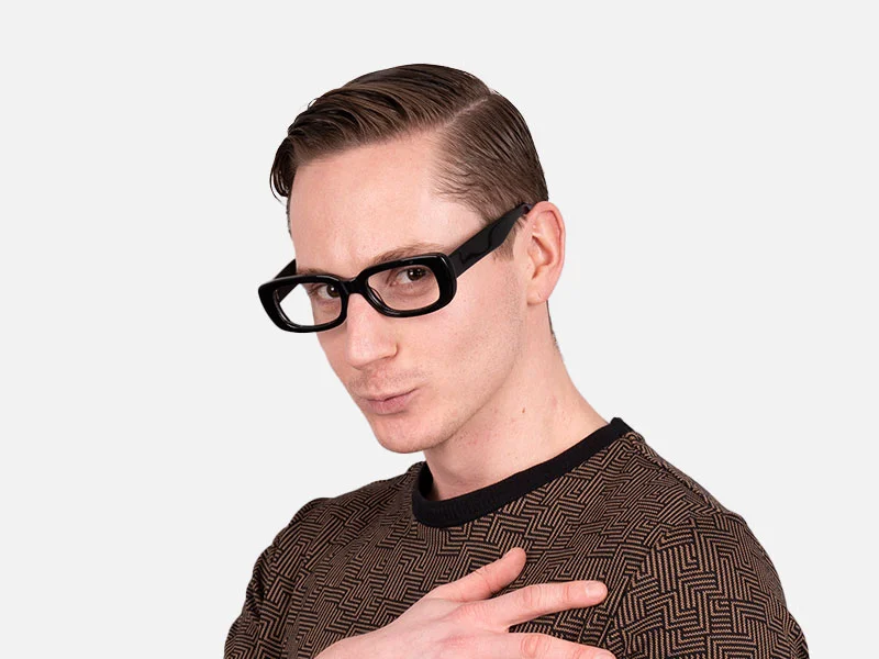 Small Rectangular Glasses - 2