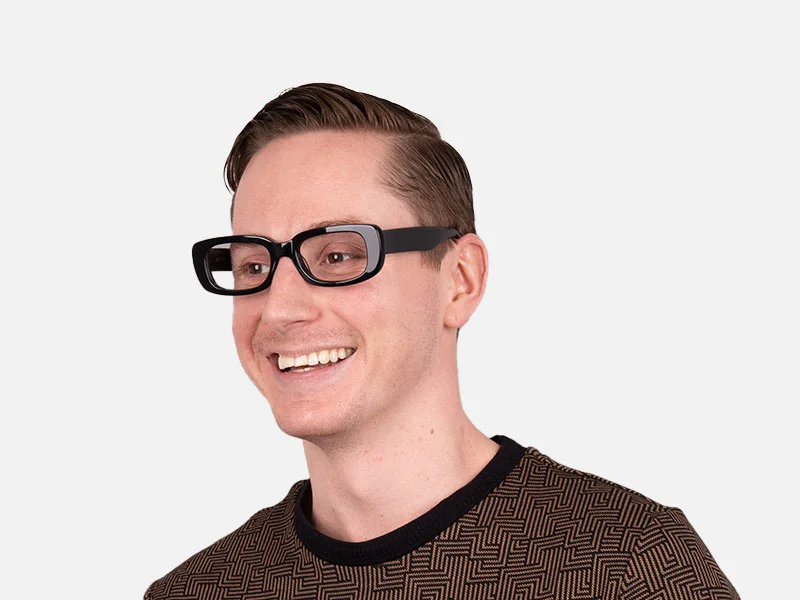 Small Rectangular Glasses - 2