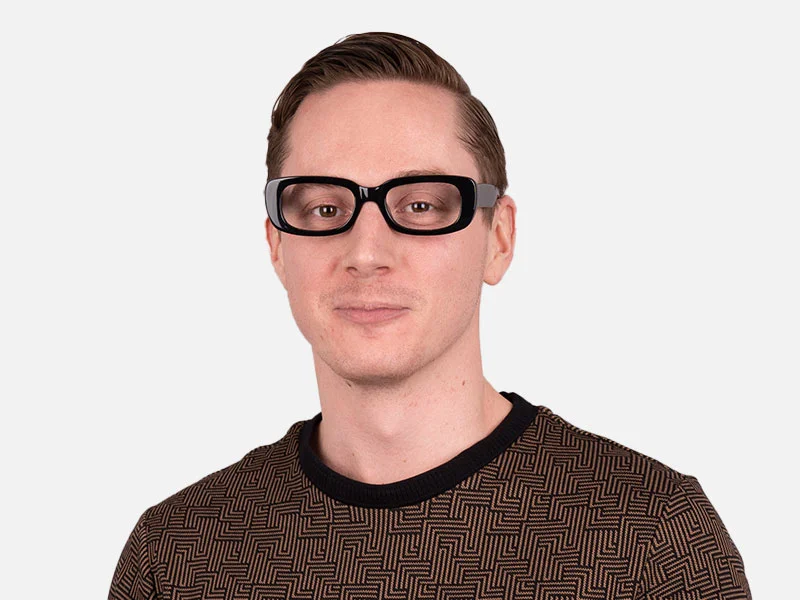 Small Rectangular Glasses - 2