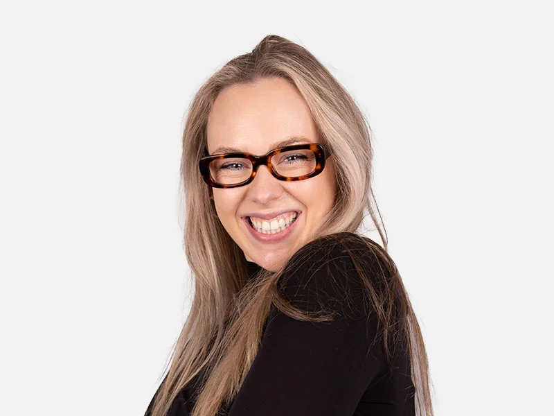 Thick Frame Designer Eyeglasses-2