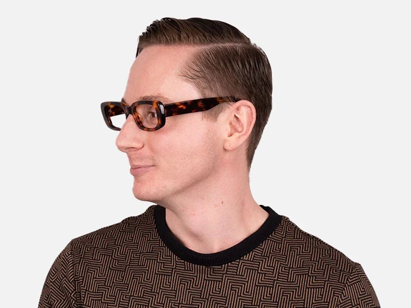 Thick Frame Designer Eyeglasses-2