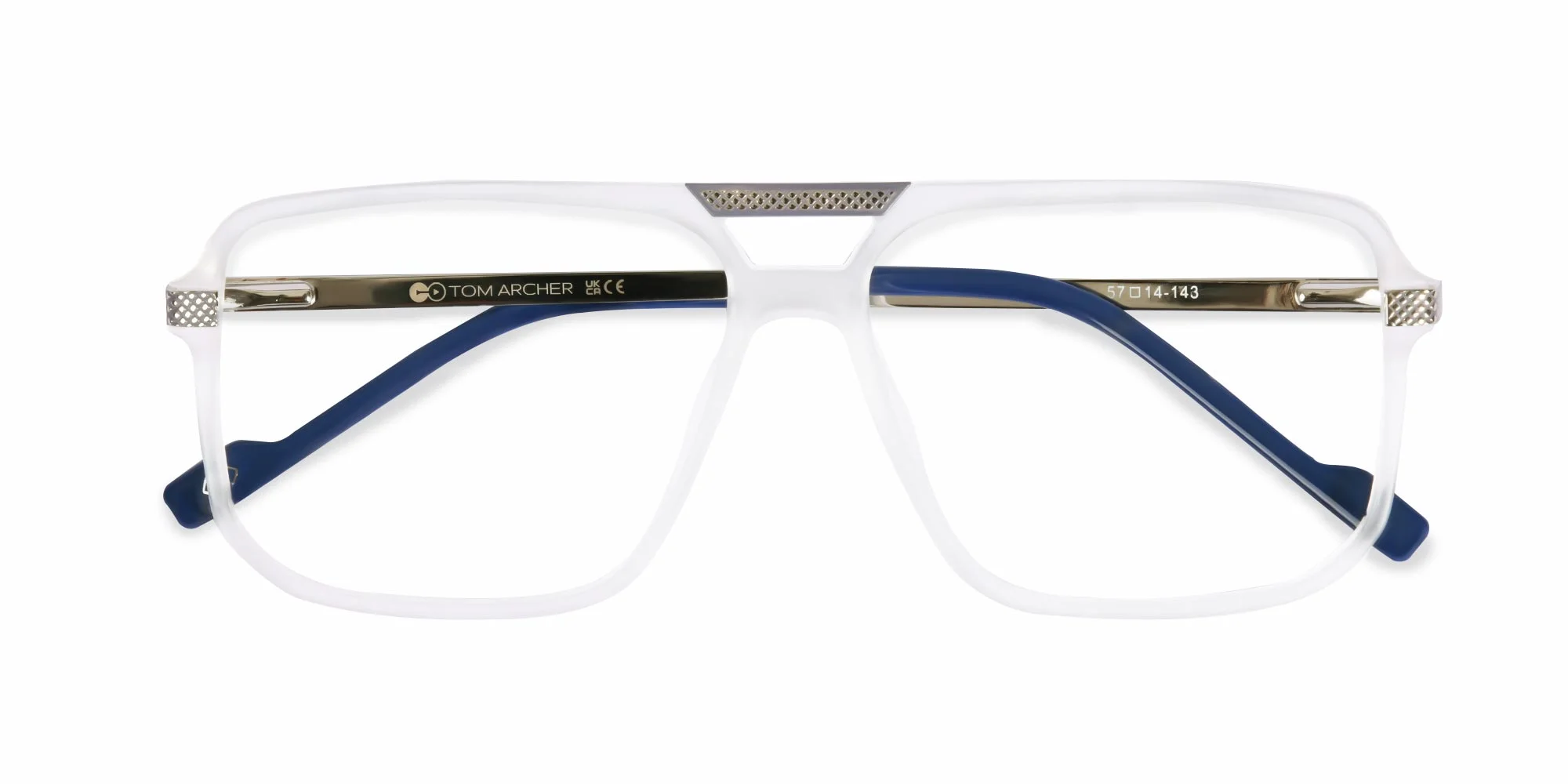White Pilot Glasses-6