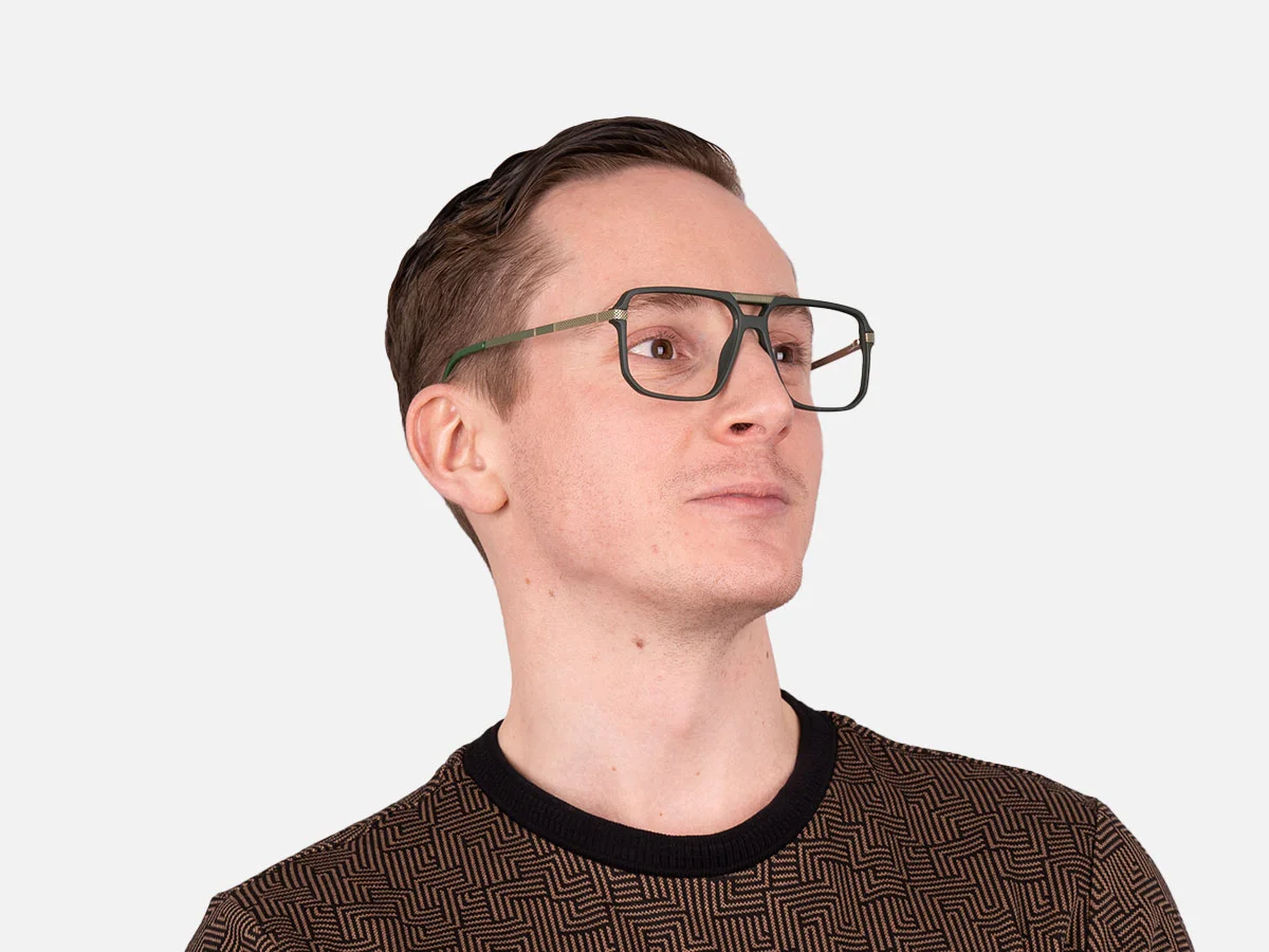 White Pilot Glasses-7