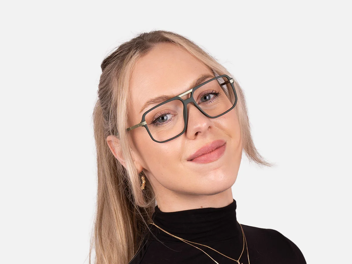 White Pilot Glasses-7