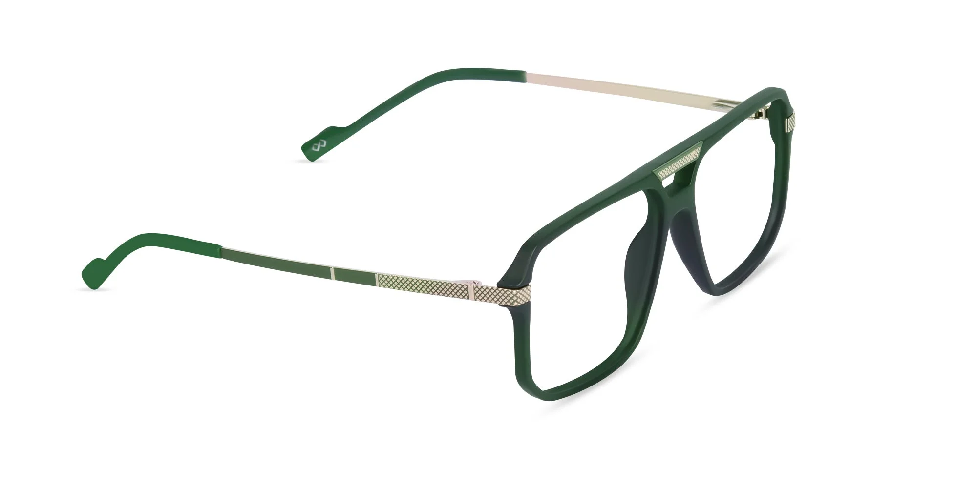 White Pilot Glasses-2