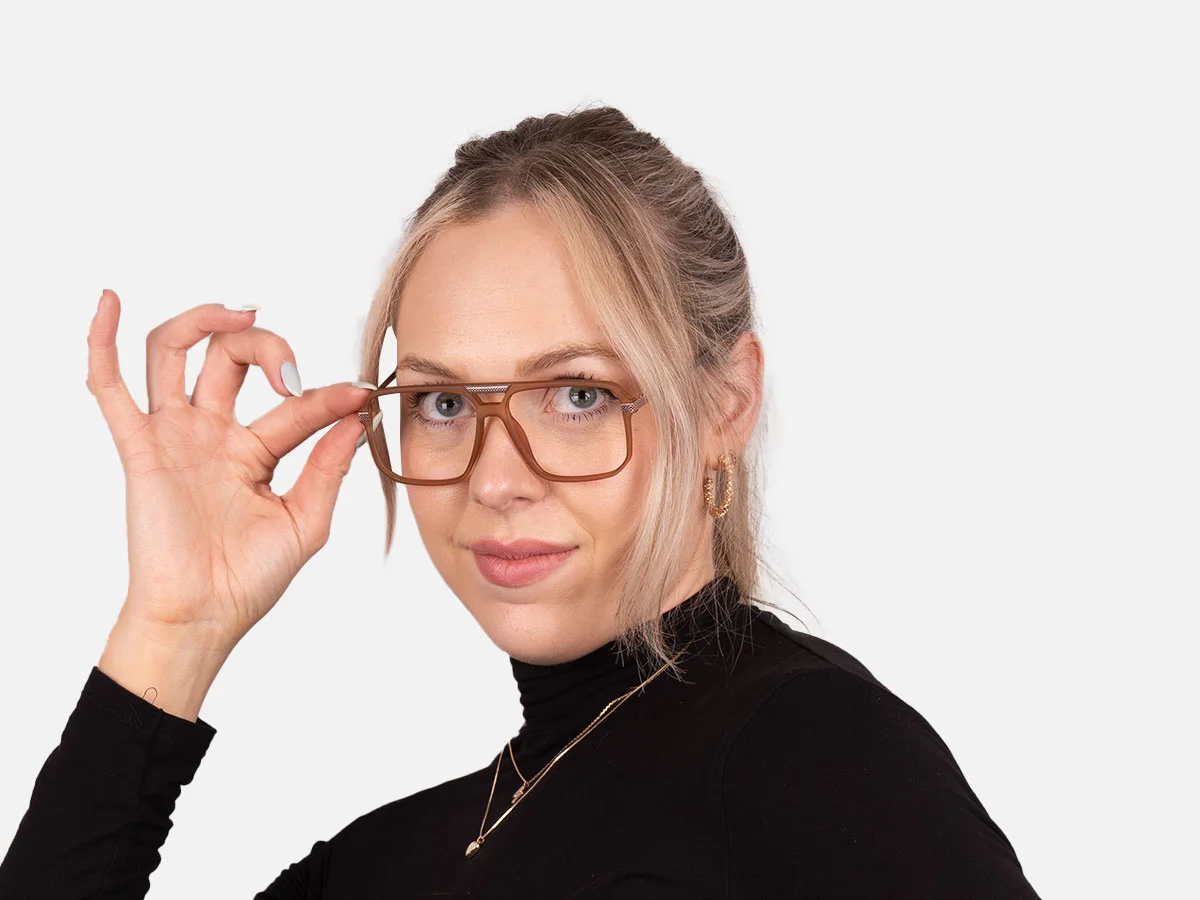 Light Brown Eyeglasses-7