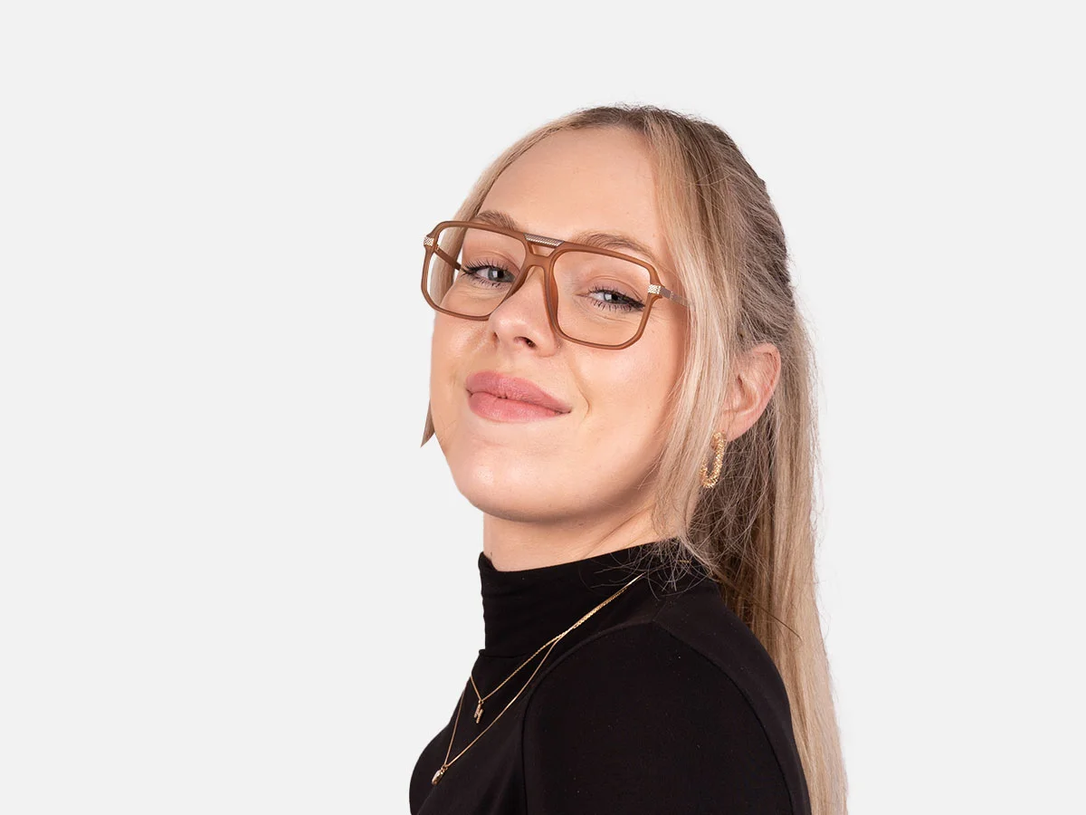 Light Brown Eyeglasses-7