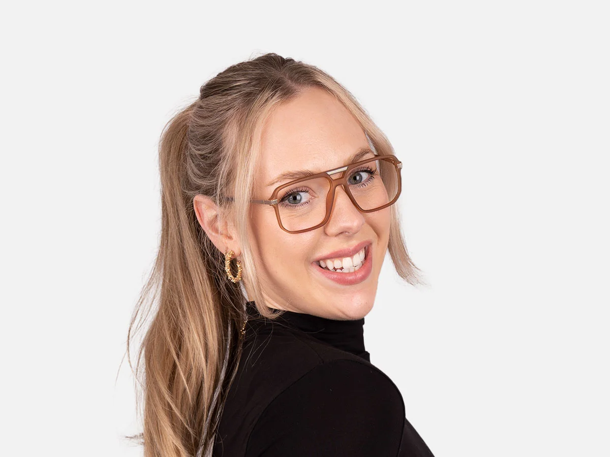 Light Brown Eyeglasses-7