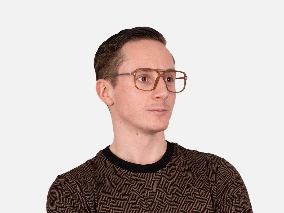 Light Brown Eyeglasses-7