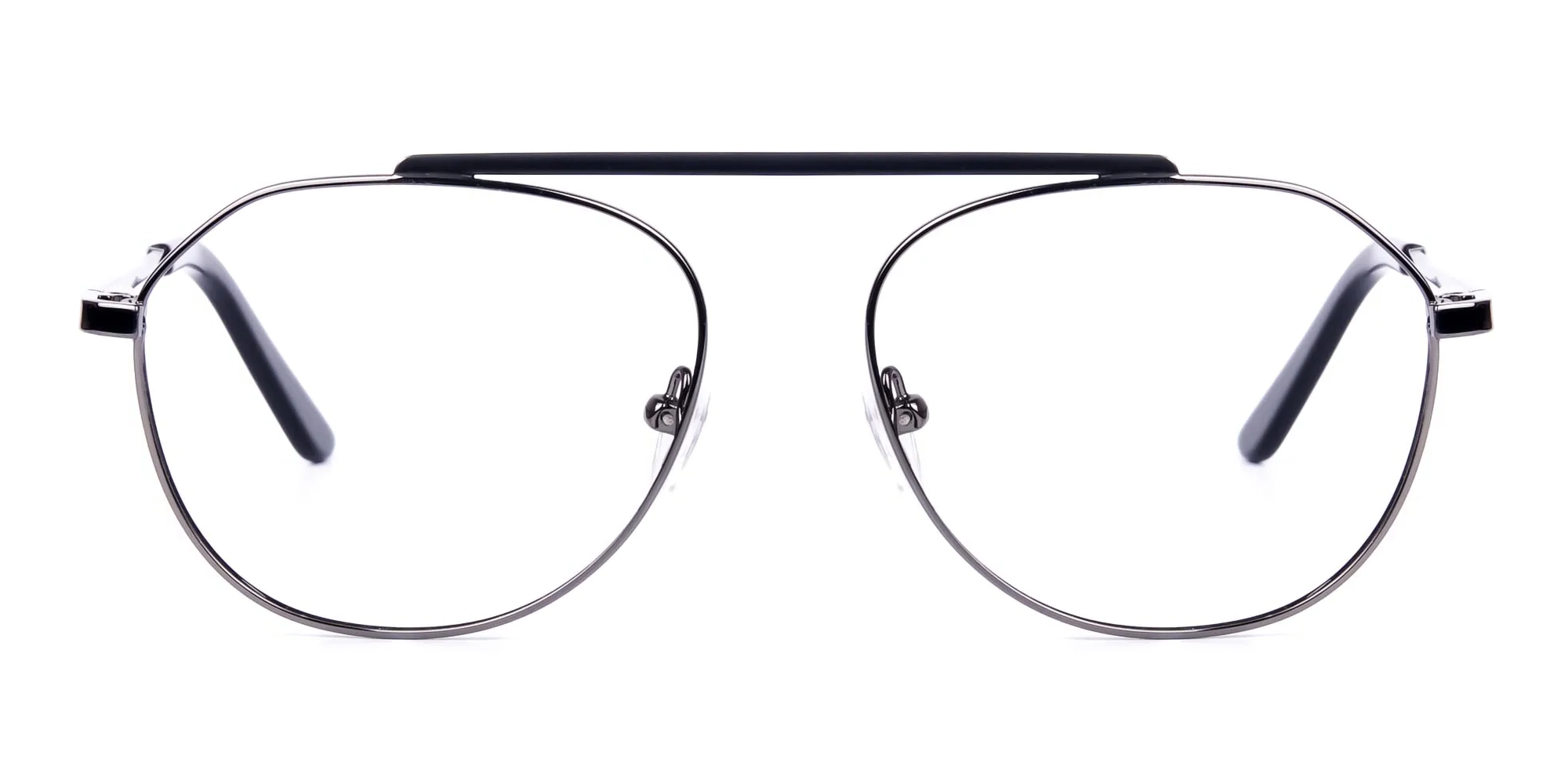 Classic Black Gunmetal Pilot Glasses-2