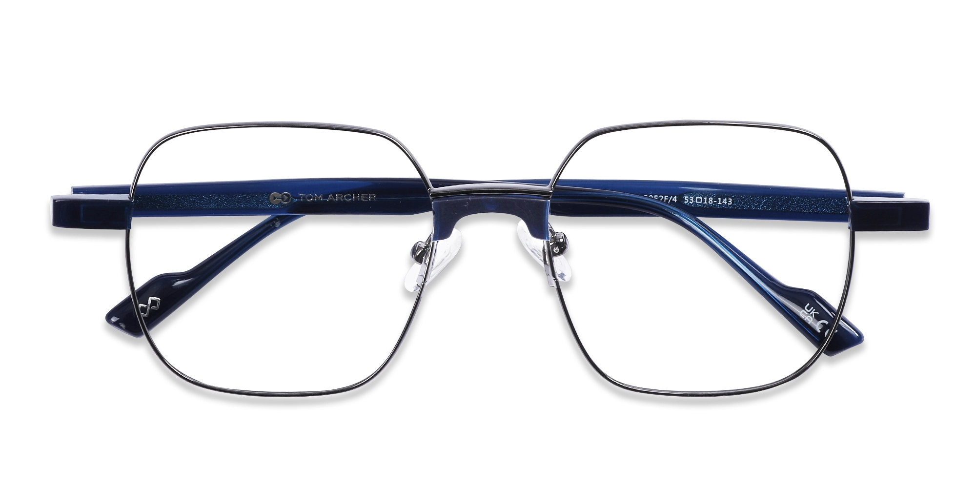 Stylish Gunmetal Square Full Rim Eyeglasses-6