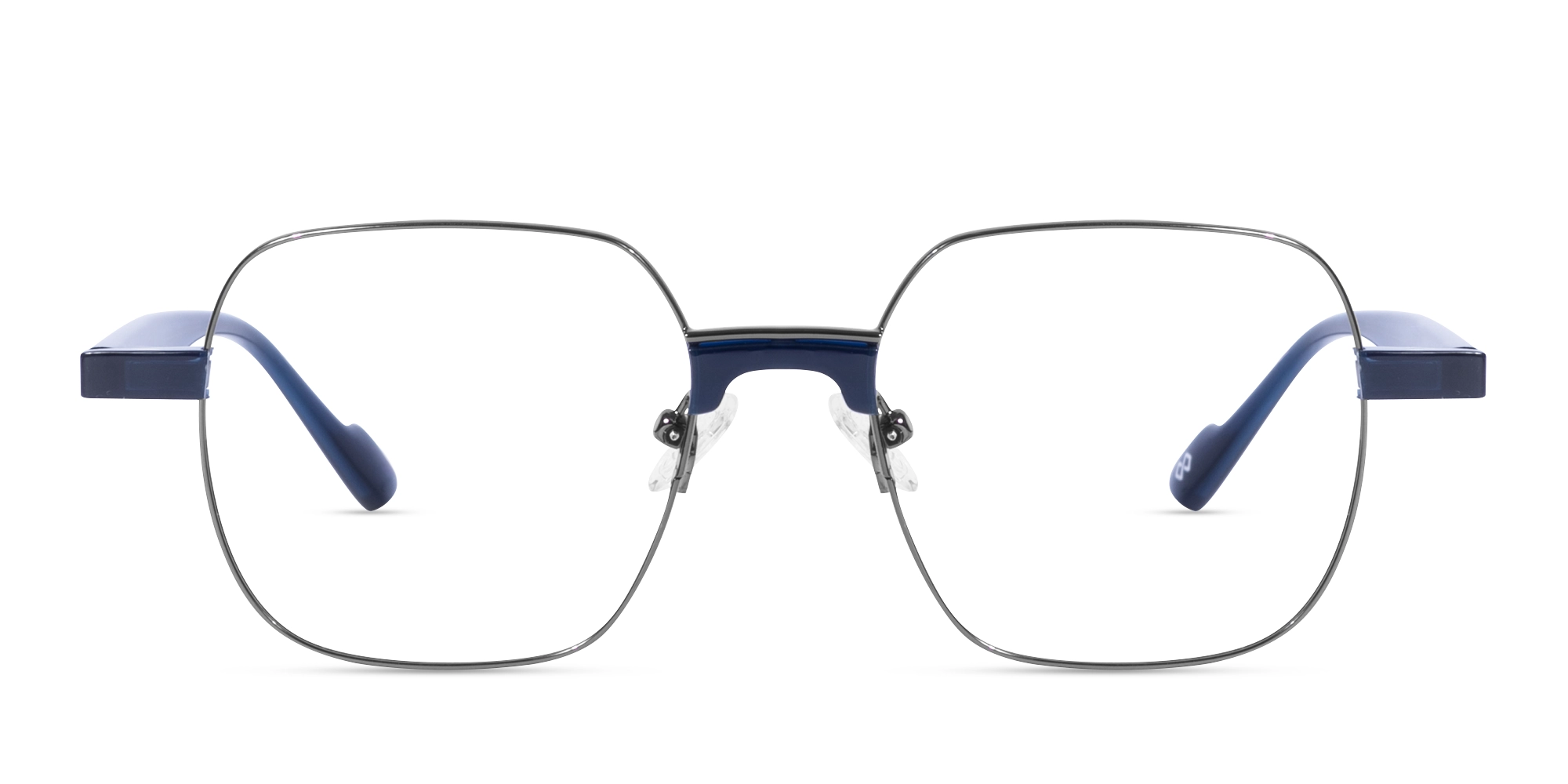 Stylish Gunmetal Square Full Rim Eyeglasses-1 Stylish Gunmetal Square Full Rim Eyeglasses-1