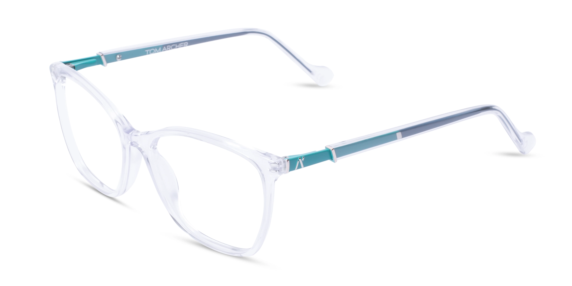 Crystal Clear Square Cateye Acetate Glasses 3 Crystal Clear Square Cateye Acetate Glasses 3