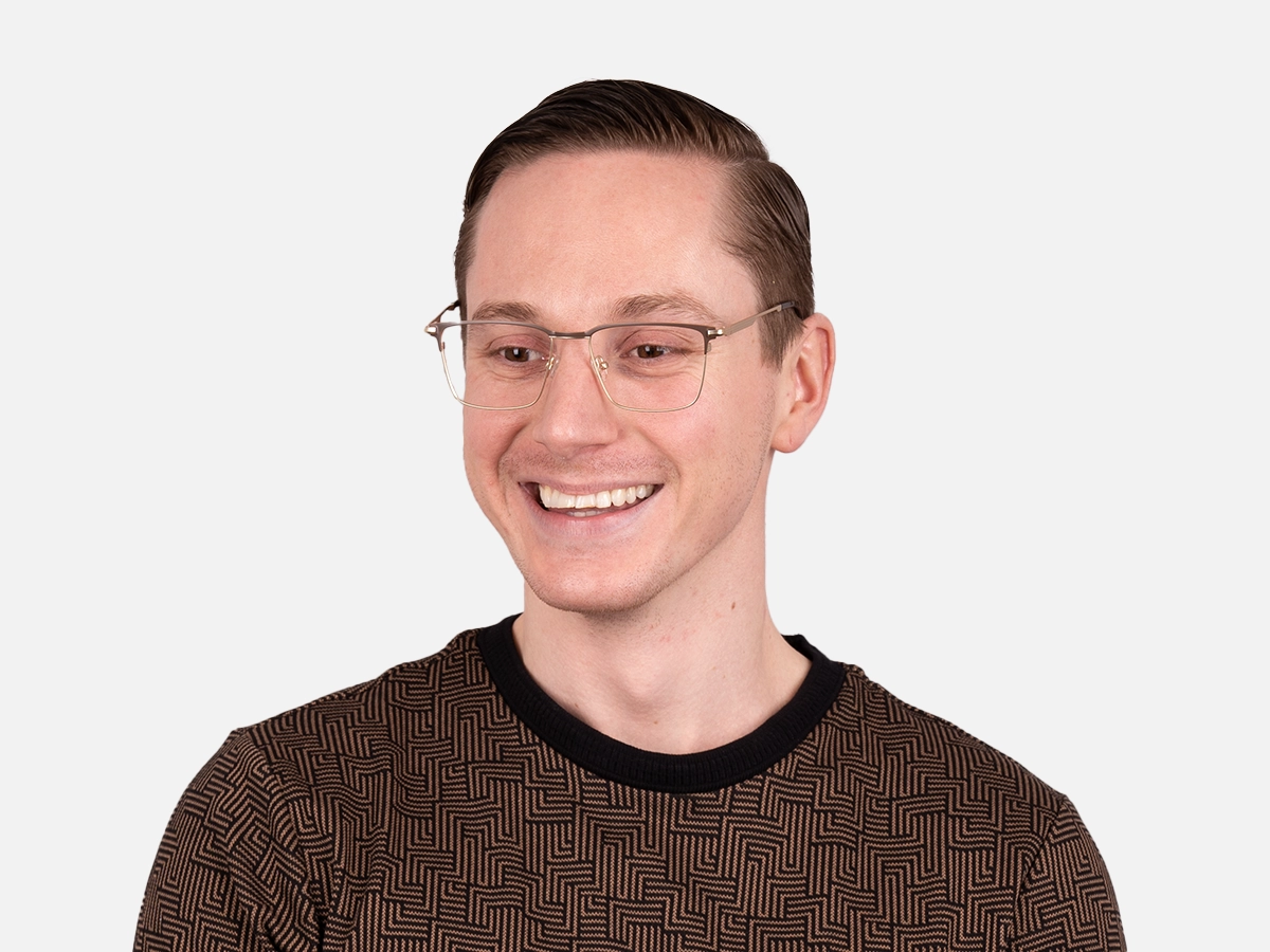 Gold And Brown Glasses-43