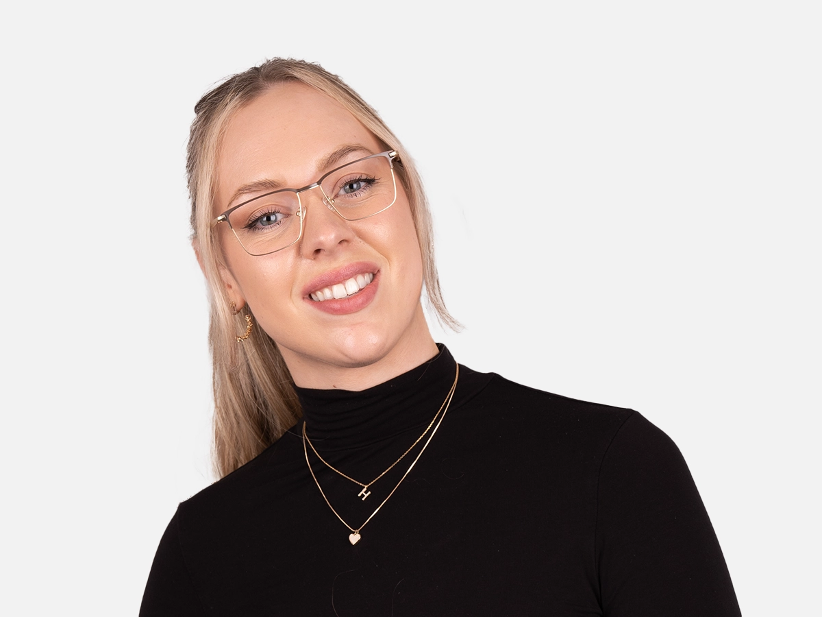 Gold And Brown Glasses-53