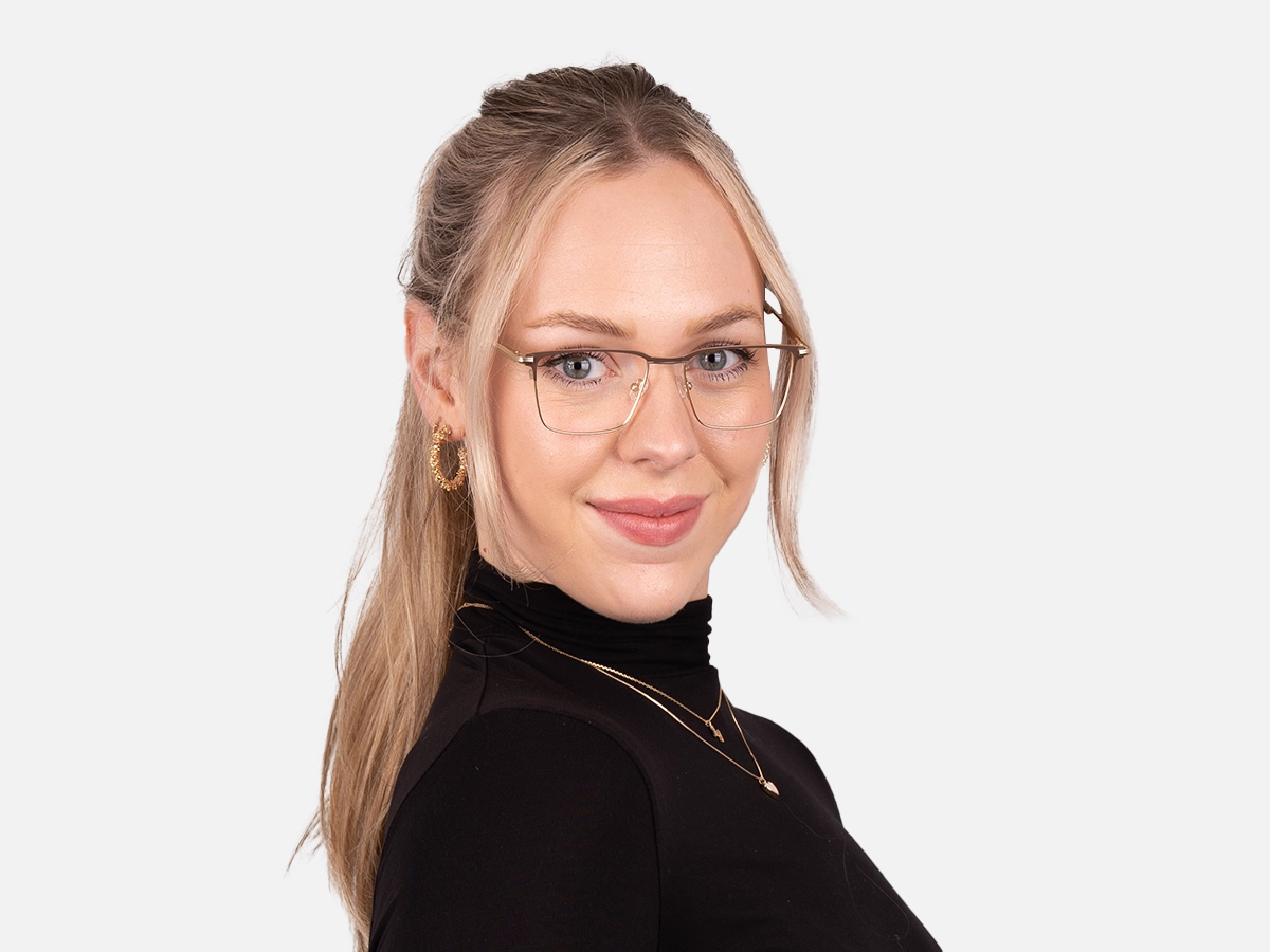 Gold And Brown Glasses-51