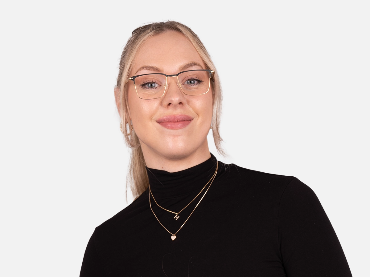 Gold And Black Glasses-51