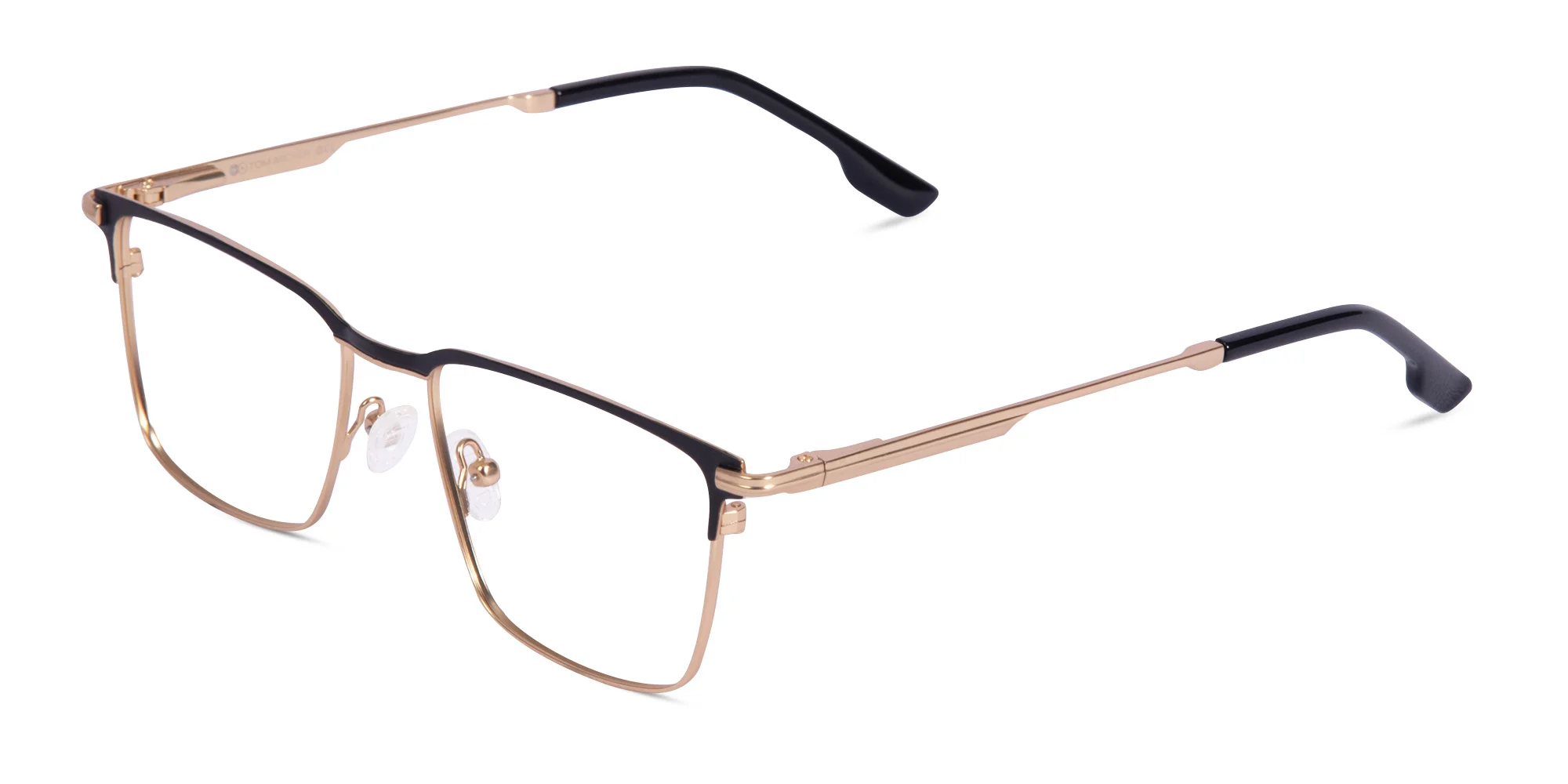 Gold And Black Glasses-3