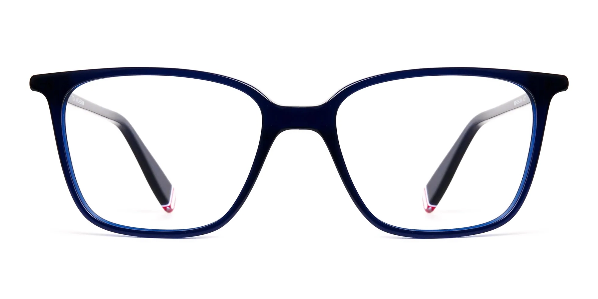 blue glasses in rectangular cat eye frames-2