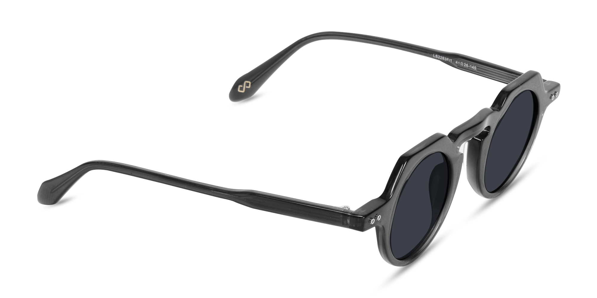 Grey Frame Sunglasses-2