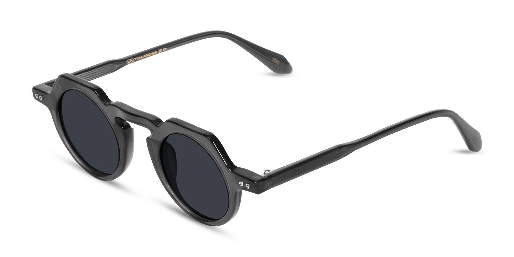 Grey Frame Sunglasses-3