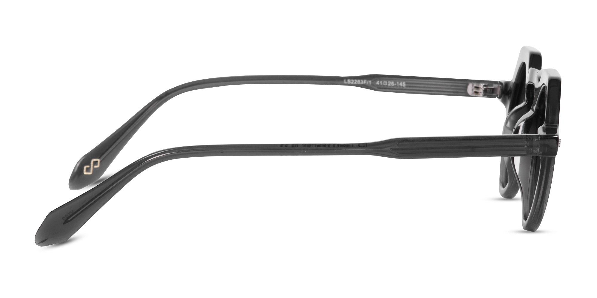 Grey Frame Sunglasses-4