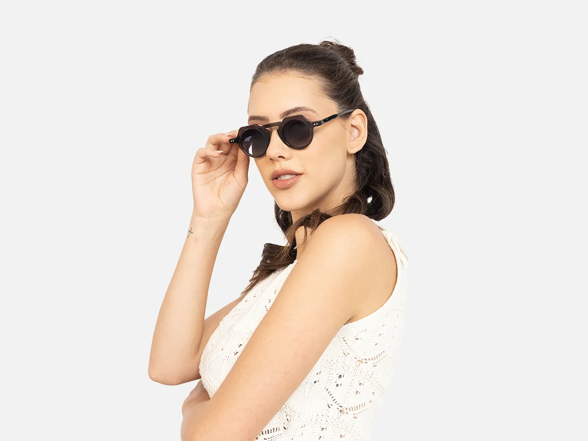 Grey Frame Sunglasses-52