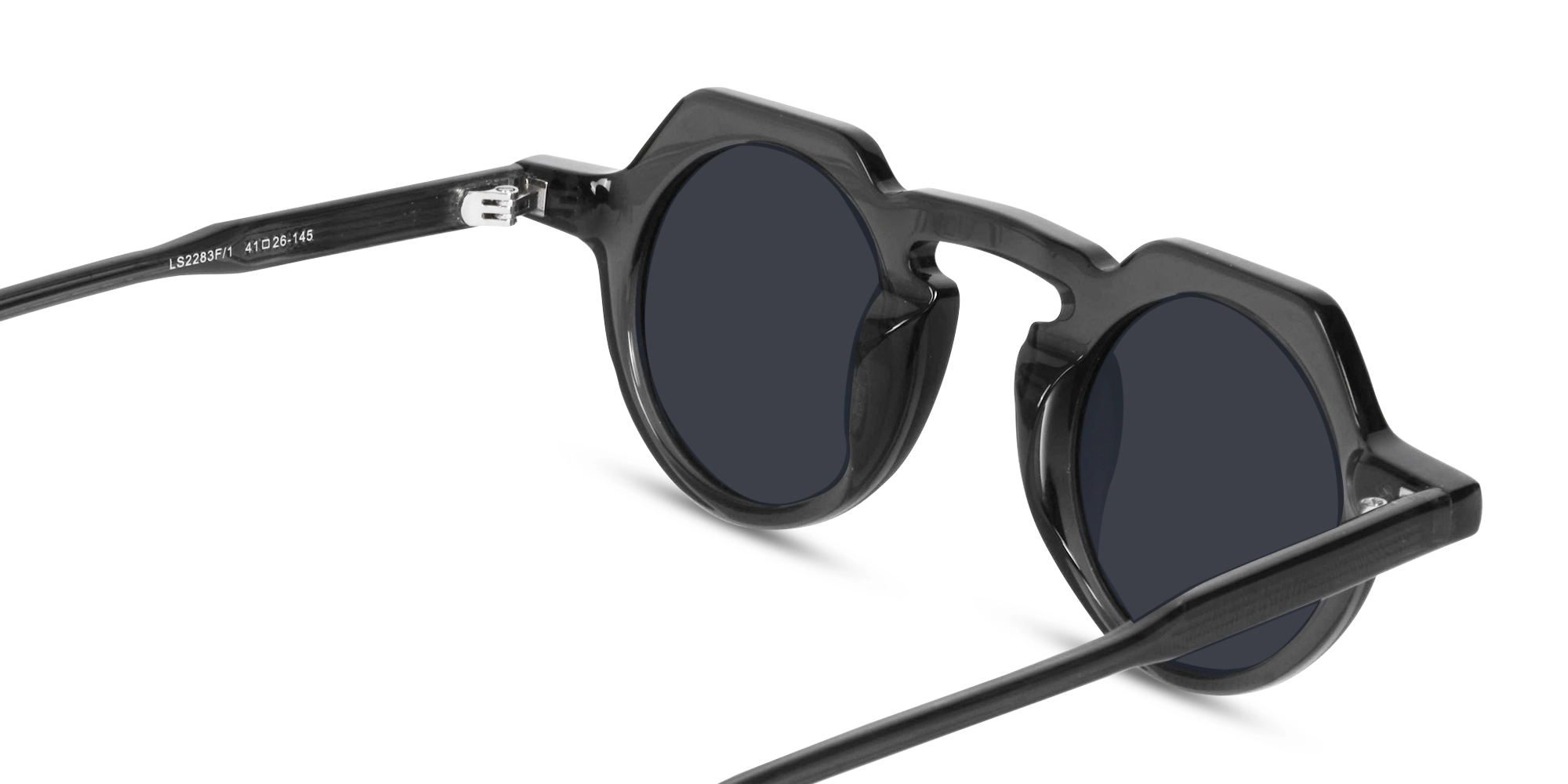 Grey Frame Sunglasses-5