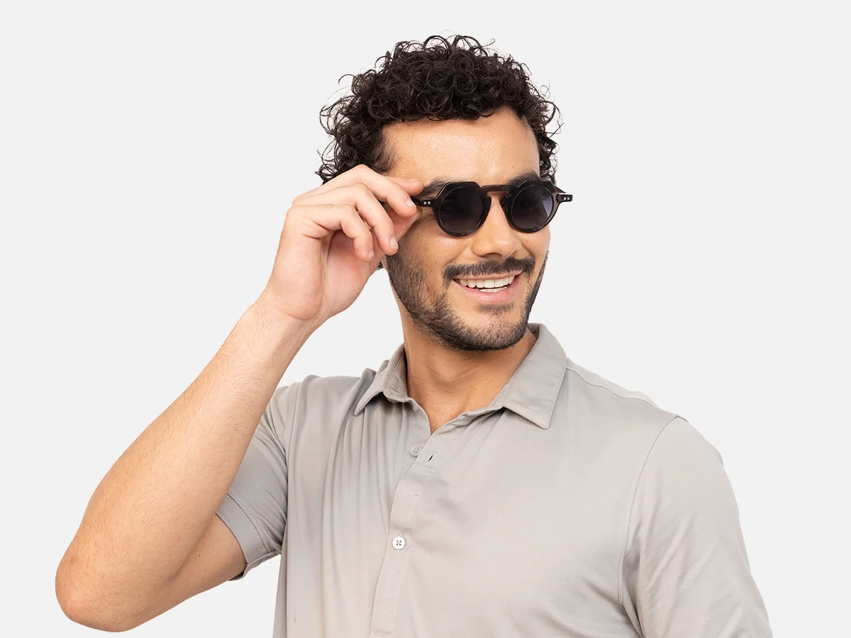 Grey Frame Sunglasses-44