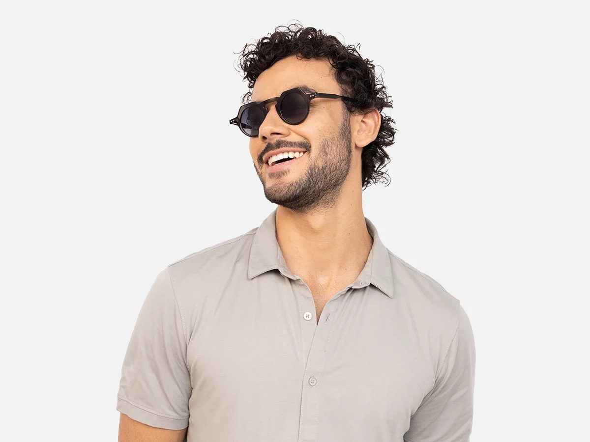 Grey Frame Sunglasses-42