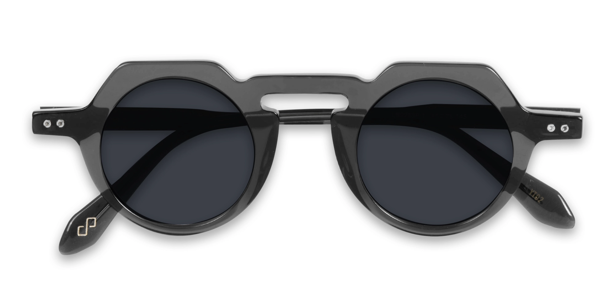 Grey Frame Sunglasses-6