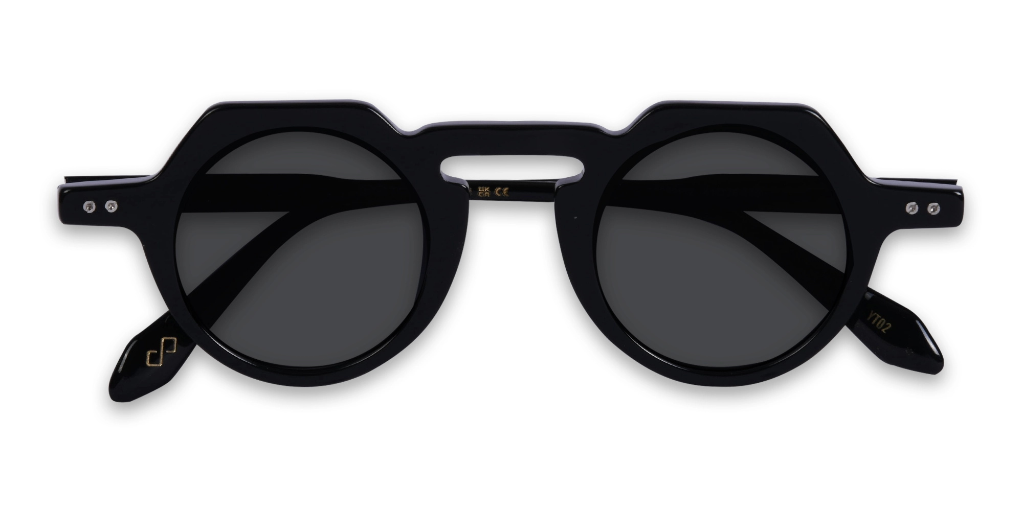 Black Small Sunglasses-6