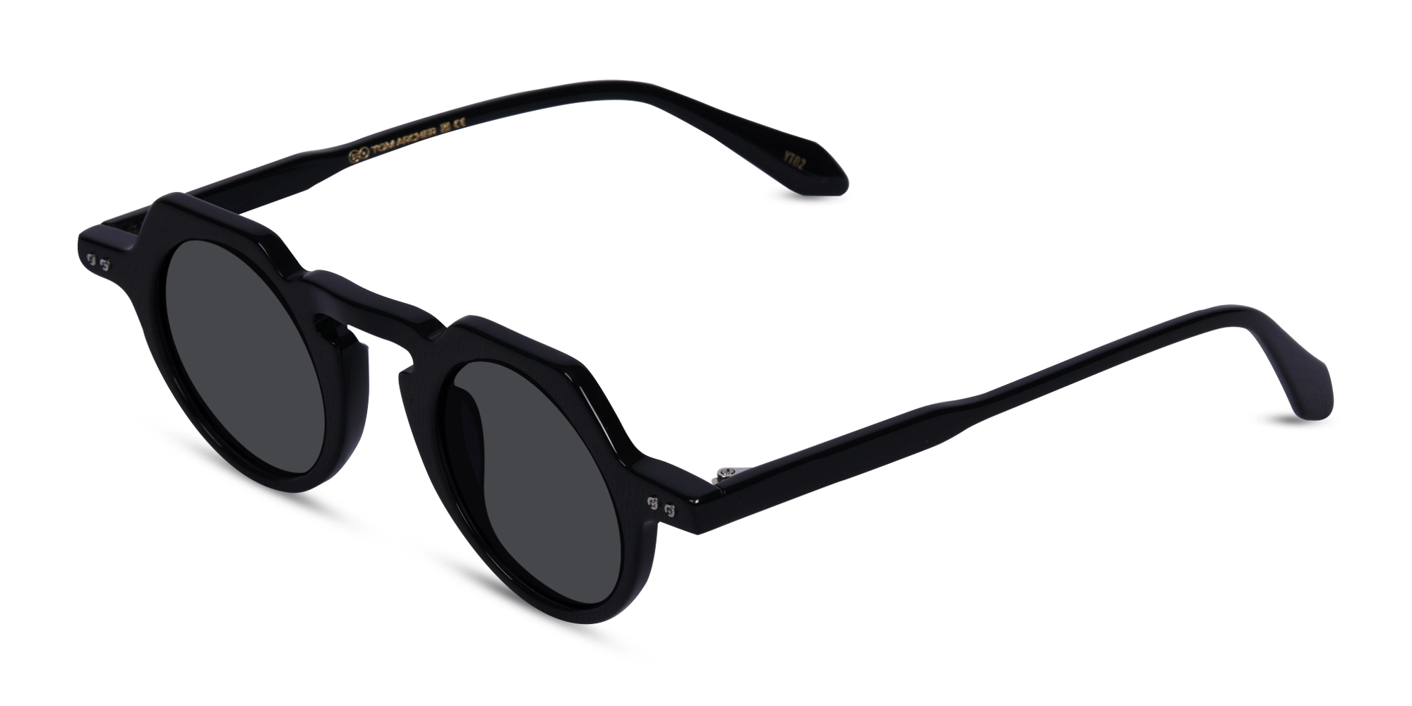 Black Small Sunglasses-3