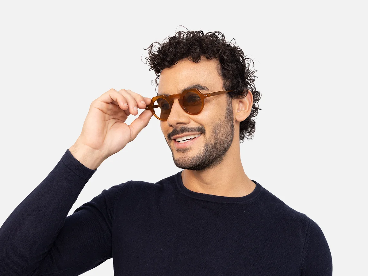 Small Brown Sunglasses-44