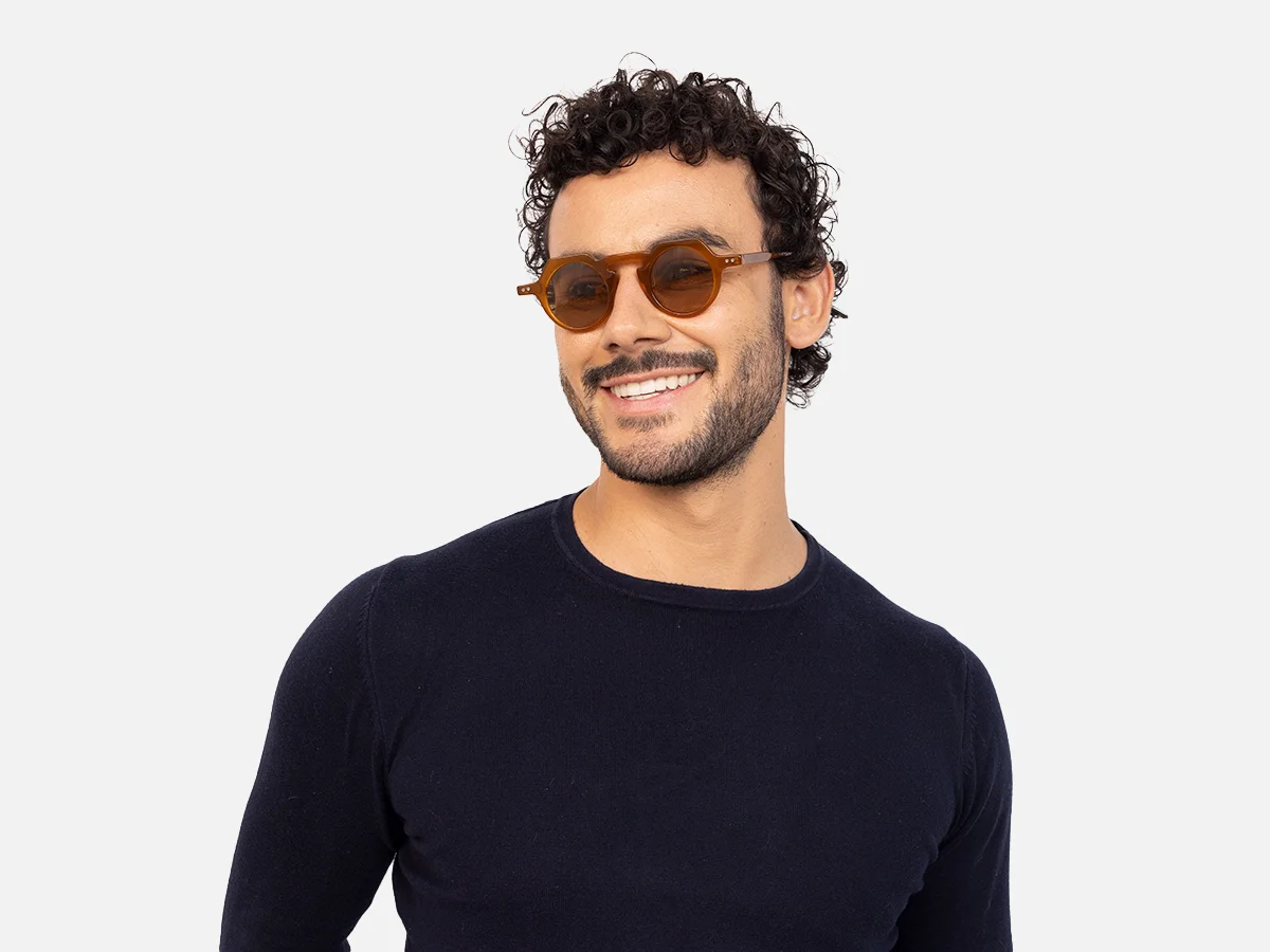 Small Brown Sunglasses-42