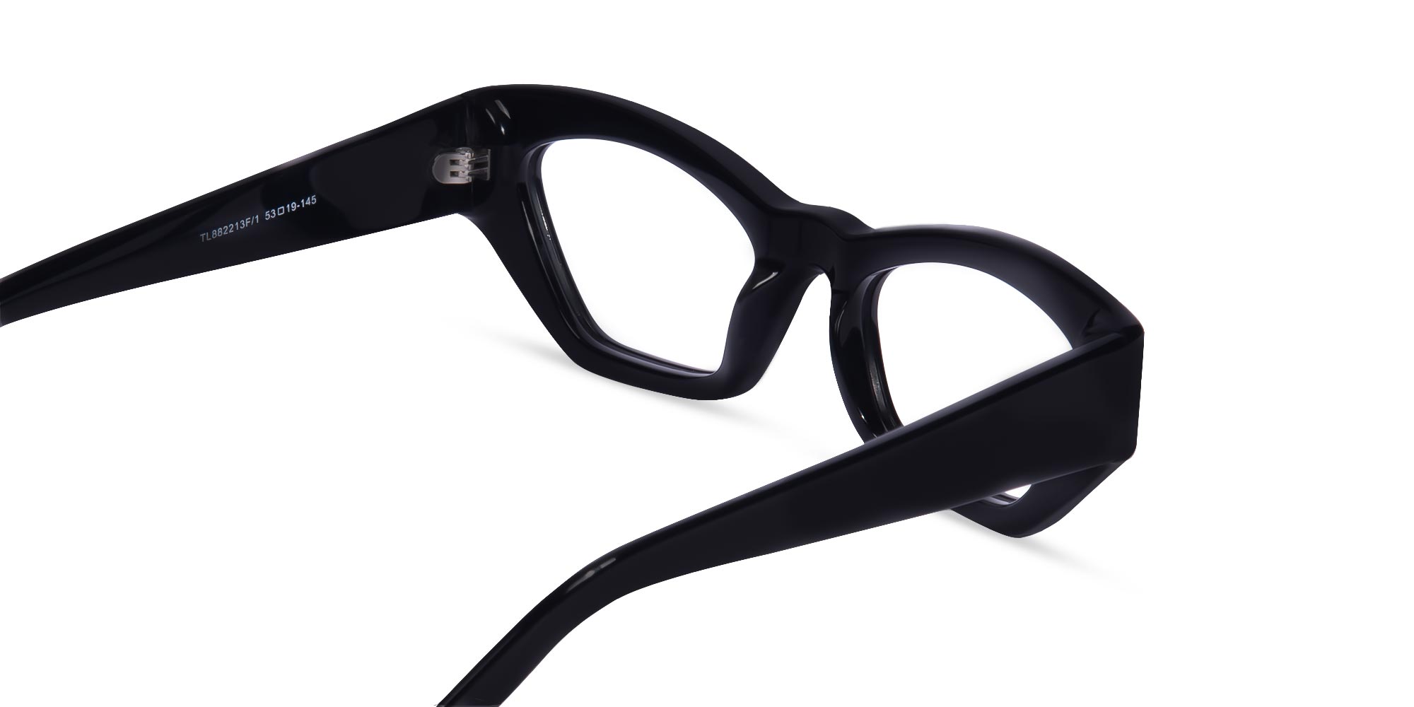 Thick Frame Cat Eye Glasses-5