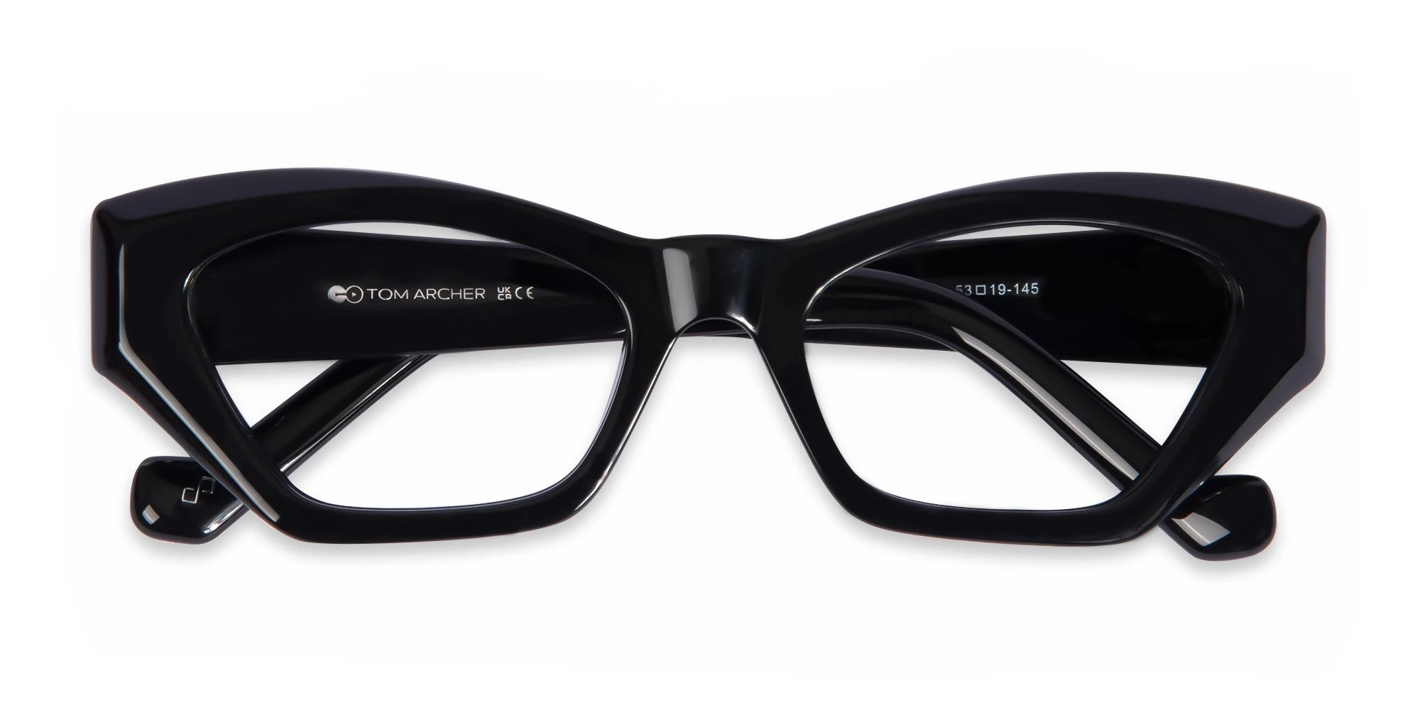Thick Frame Cat Eye Glasses-6