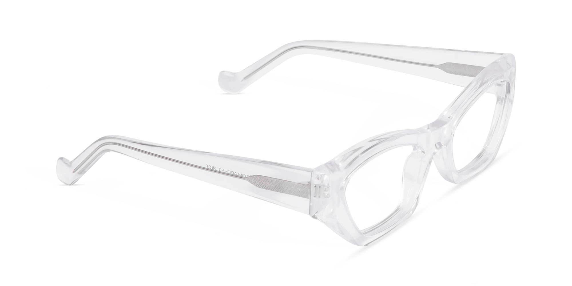 Clear Cat Eye Glasses Frames-2