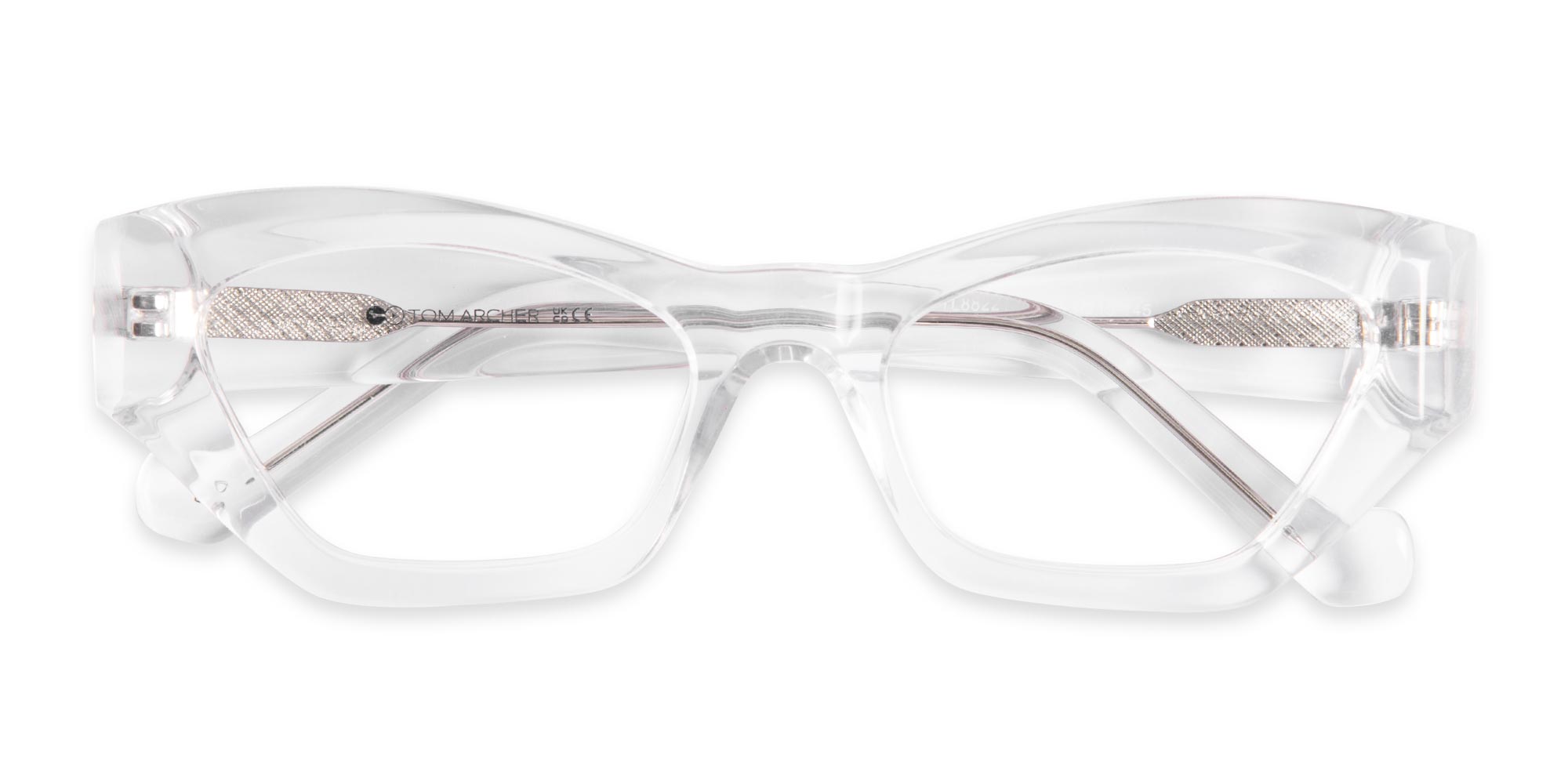 Clear Cat Eye Glasses Frames-6