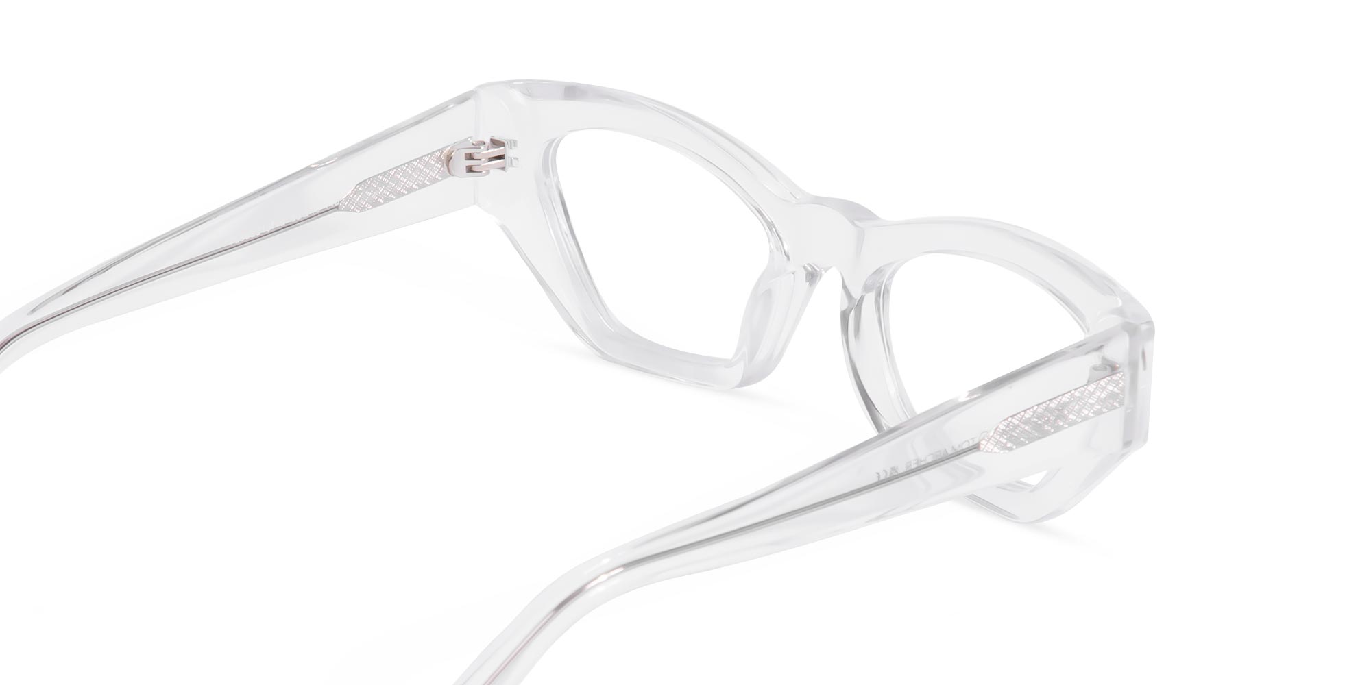 Clear Cat Eye Glasses Frames-5