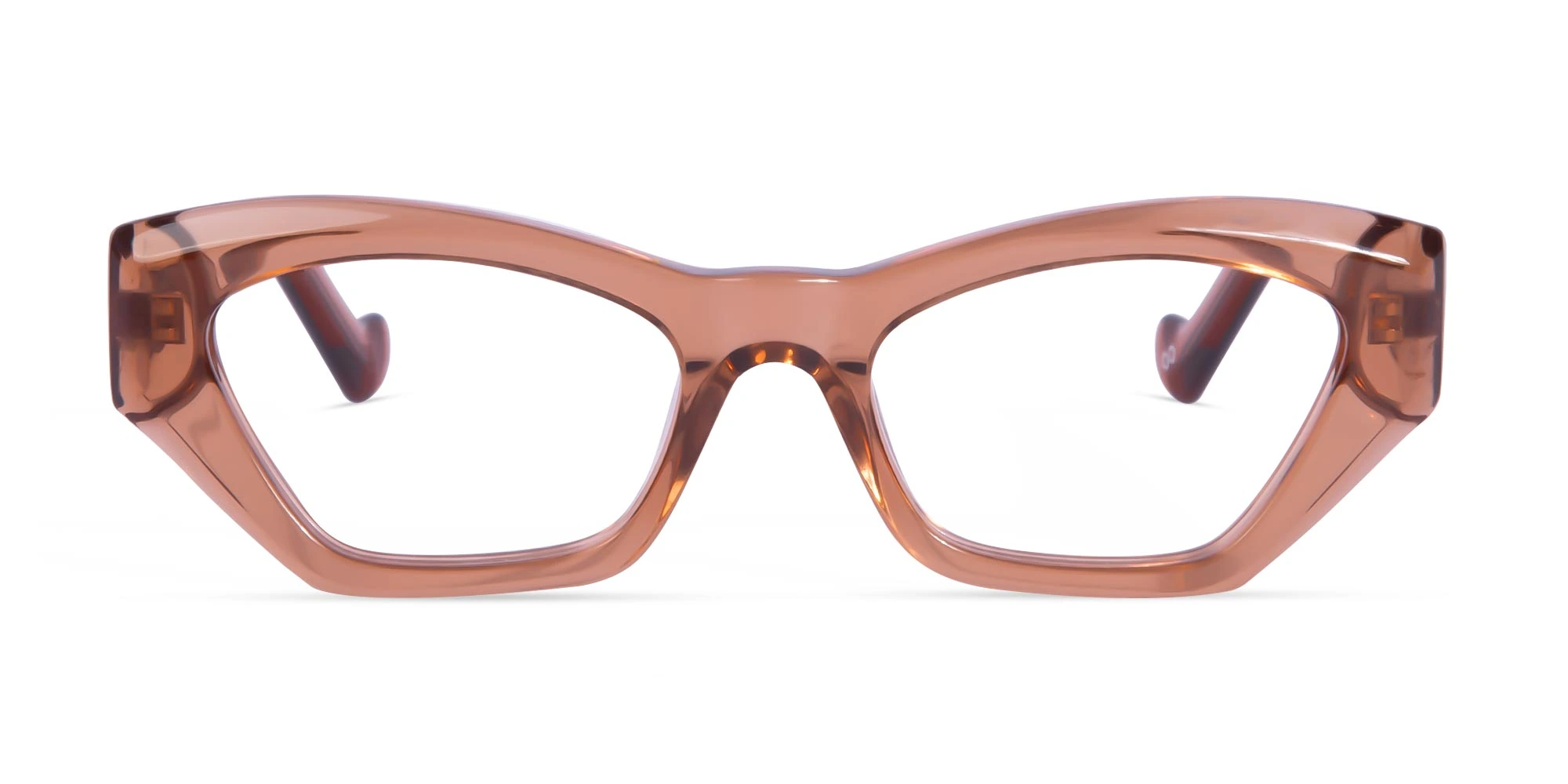 Brown Fullrim Cat Eye Glasses-1 Brown Fullrim Cat Eye Glasses-1